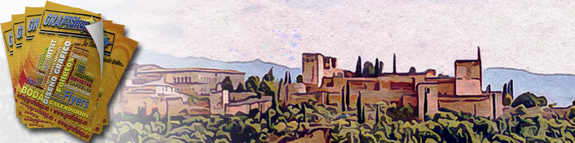 Impresión rápida de flyers en Granada