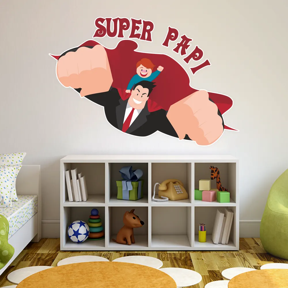 Vinilo decorativo para paredes instalado en un interior en Granada.